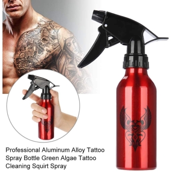 Profesjonalna butelka zrospylaczem do czyszczenia tatuaży 250 ml [13260000468]